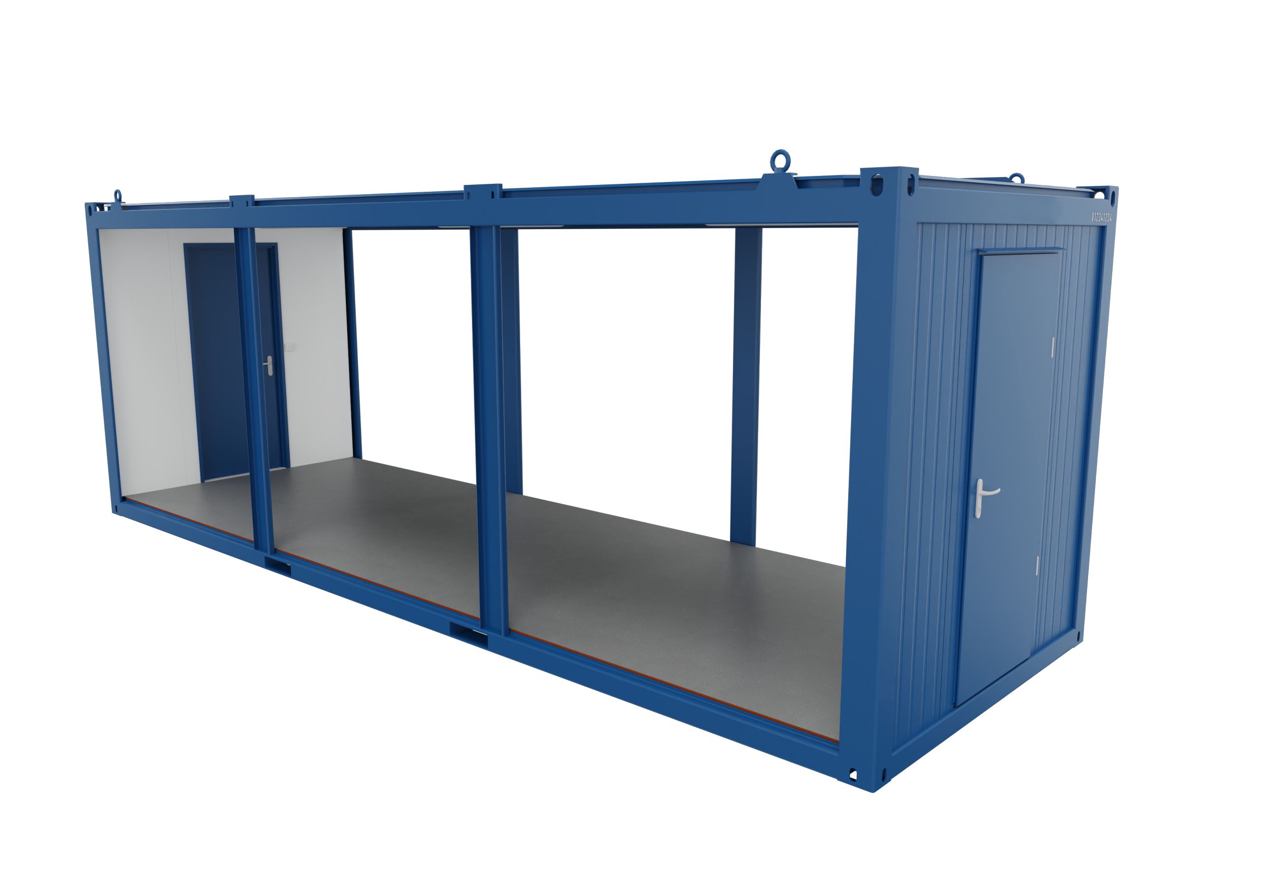 Связующий блок-контейнер с панелями / без панелей