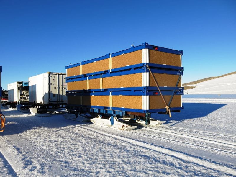 Блок-контейнер в северном исполнении 