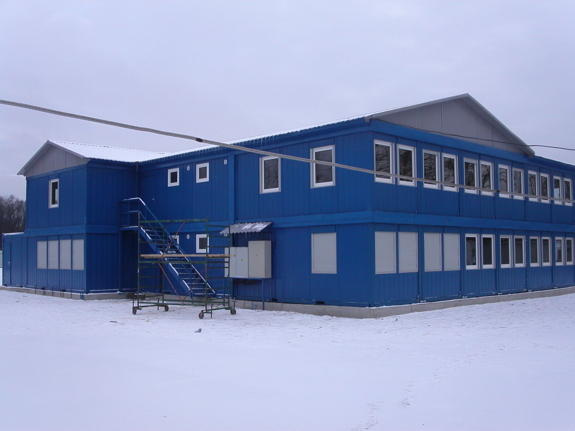 Блок-контейнер в северном исполнении 