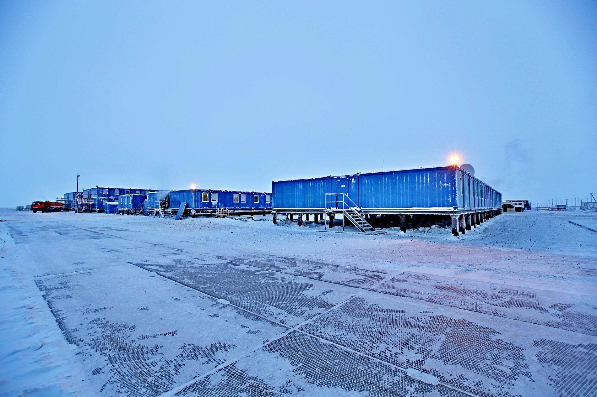 Блок-контейнер в северном исполнении 