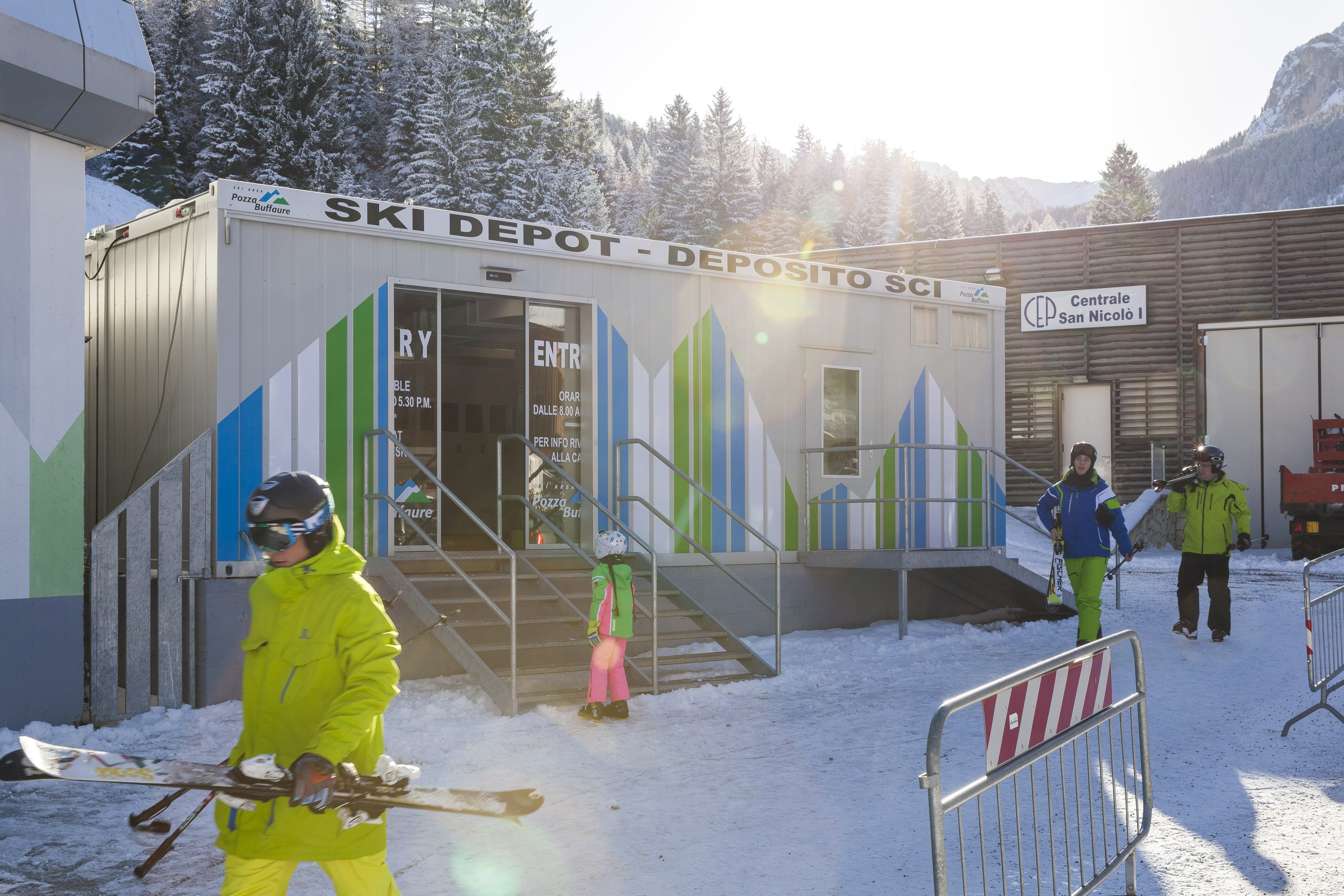 Бытовые и служебные помещения