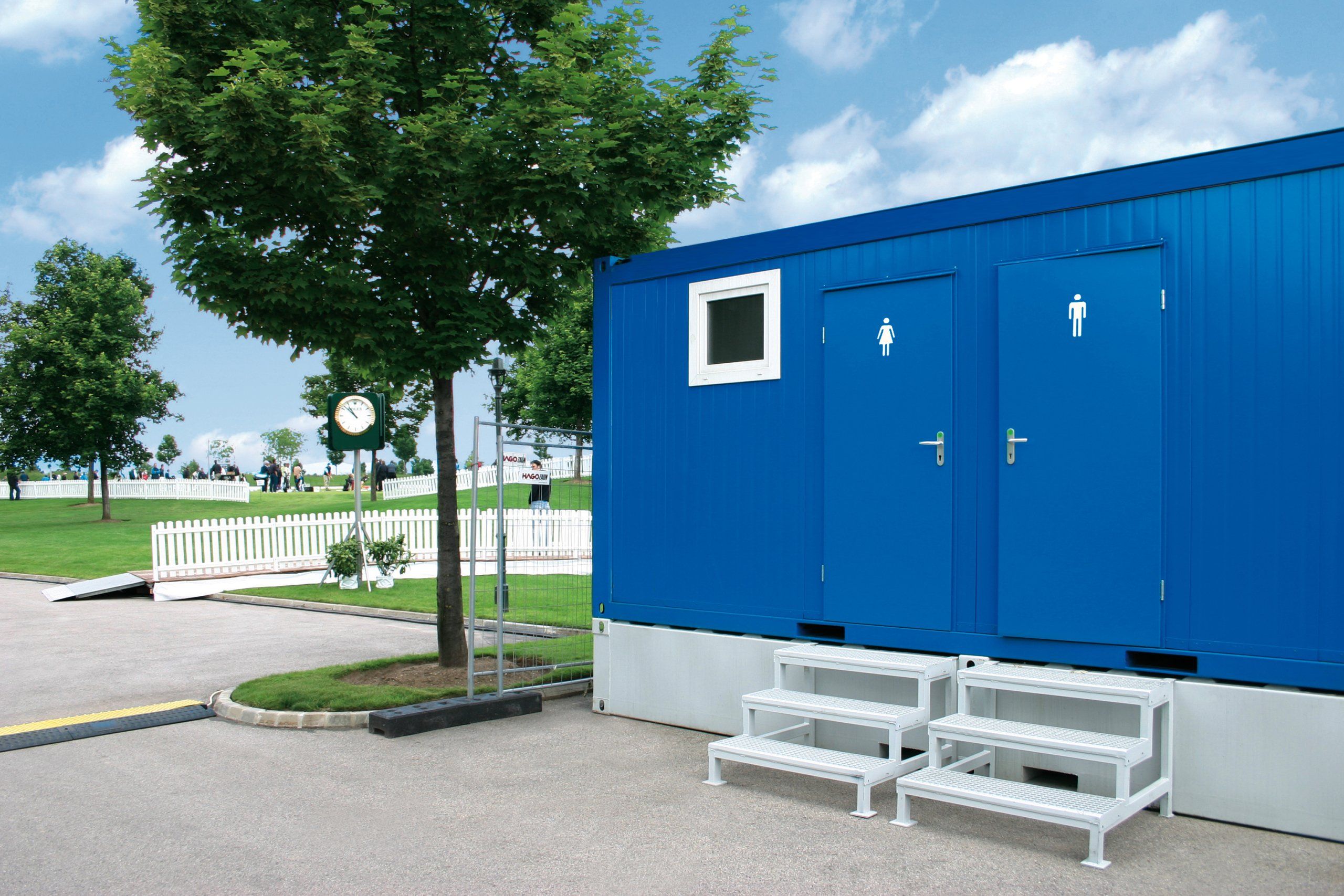 Аренда сантехнического блок-контейнера