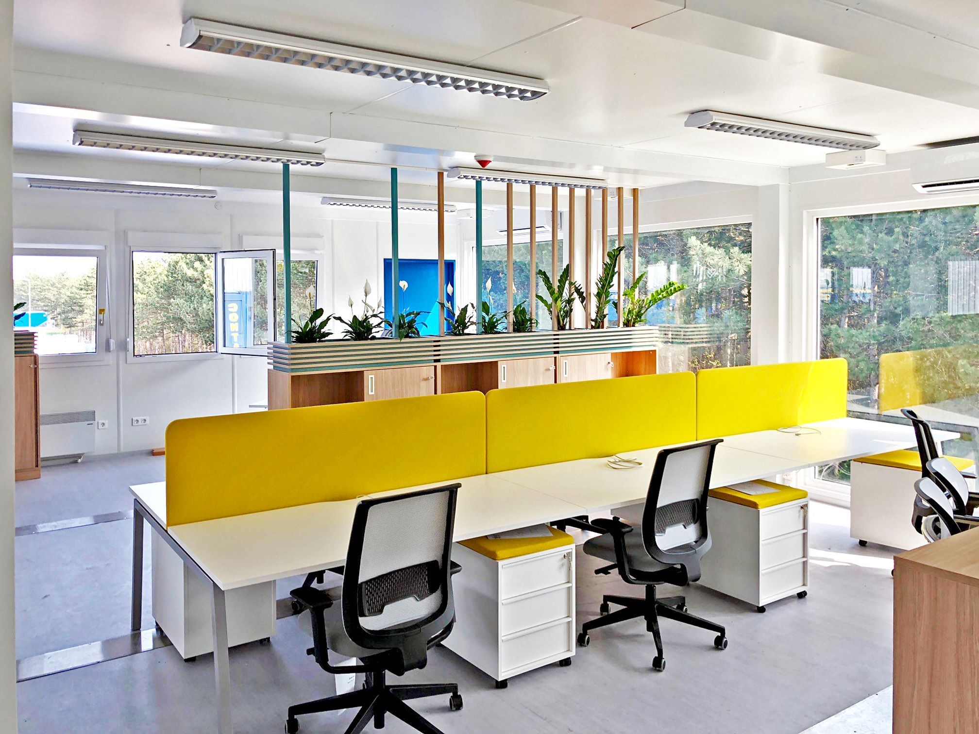 Внутренний вид офиса