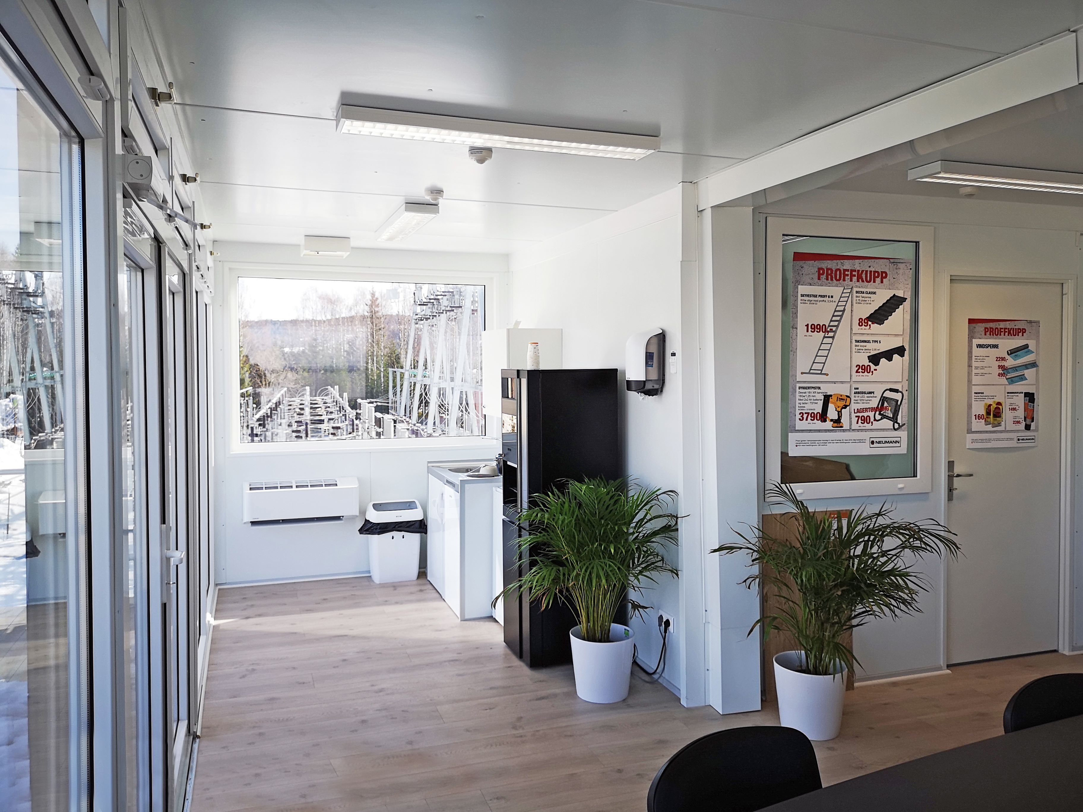 Внутренний вид офиса