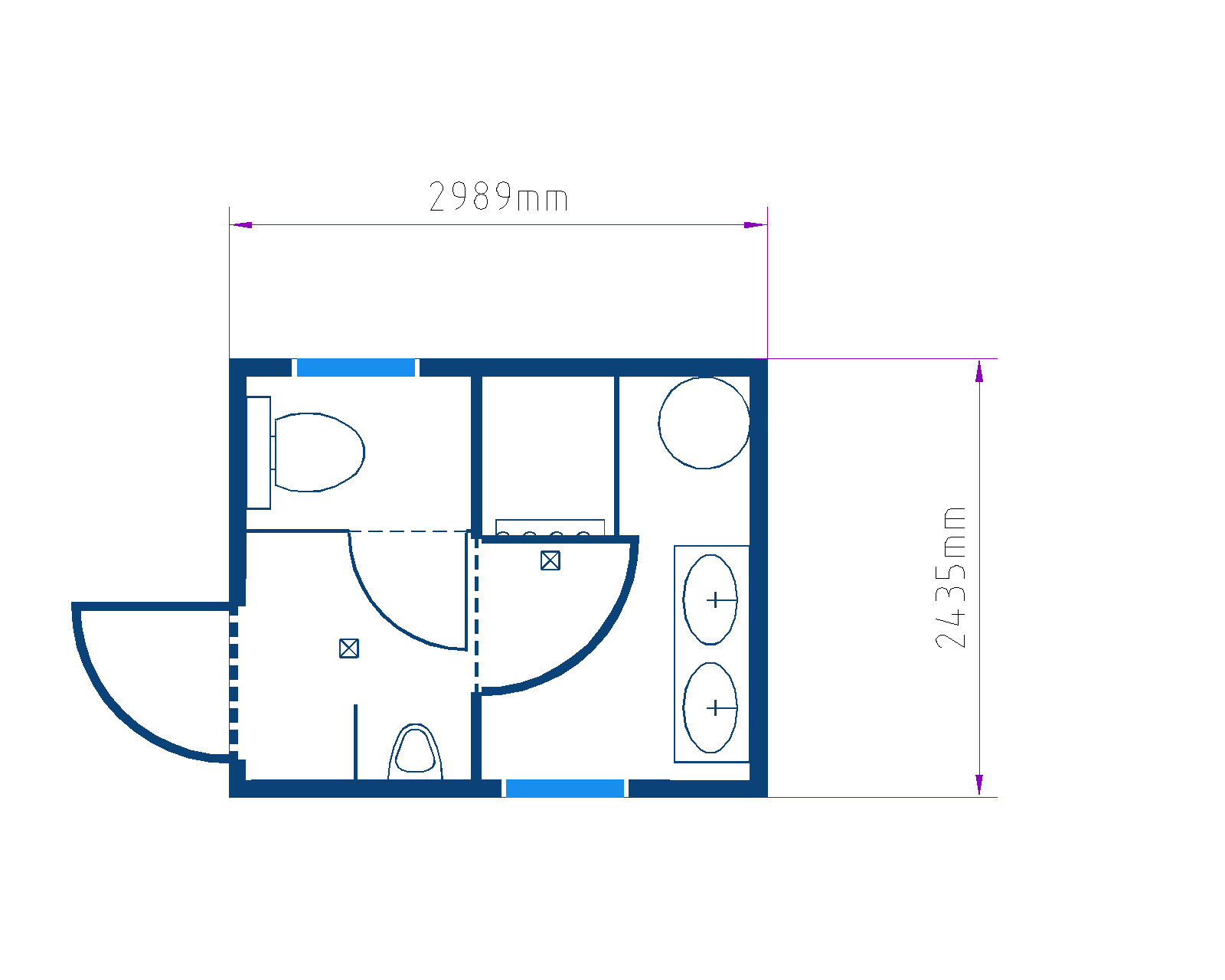 [key=10_fuss] Сантехнические блок-контейнеры