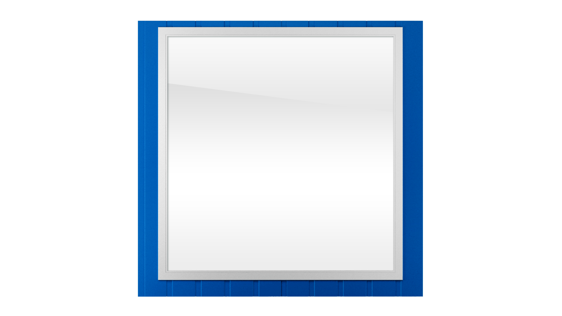 Панель с глухим остеклением