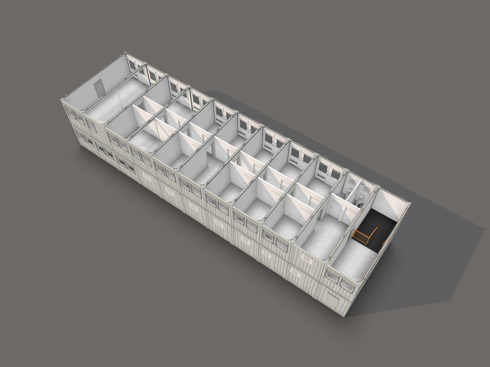 Двухэтажное торговое помещение с выставочным залом