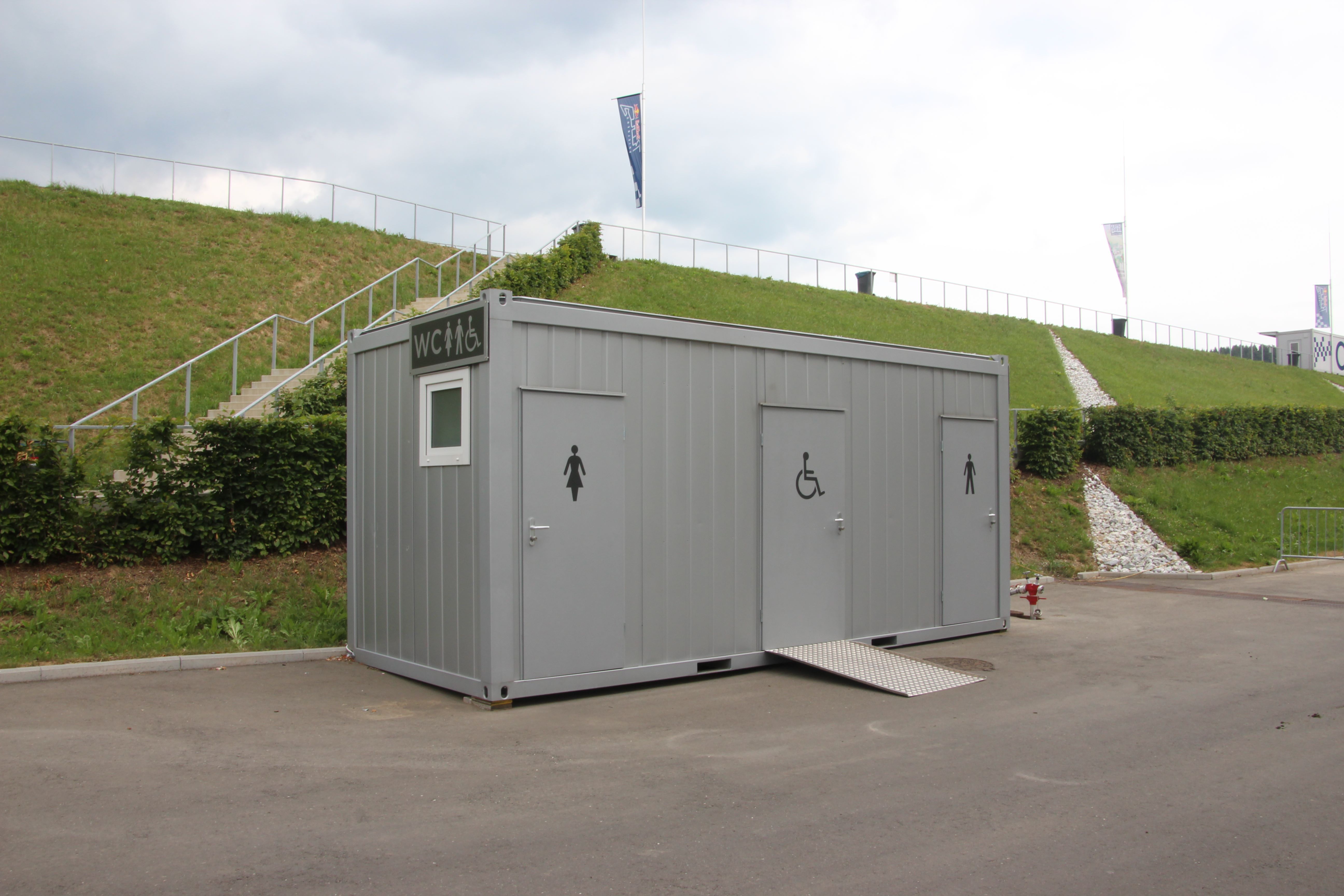 Контейнер-туалет — женский/мужской