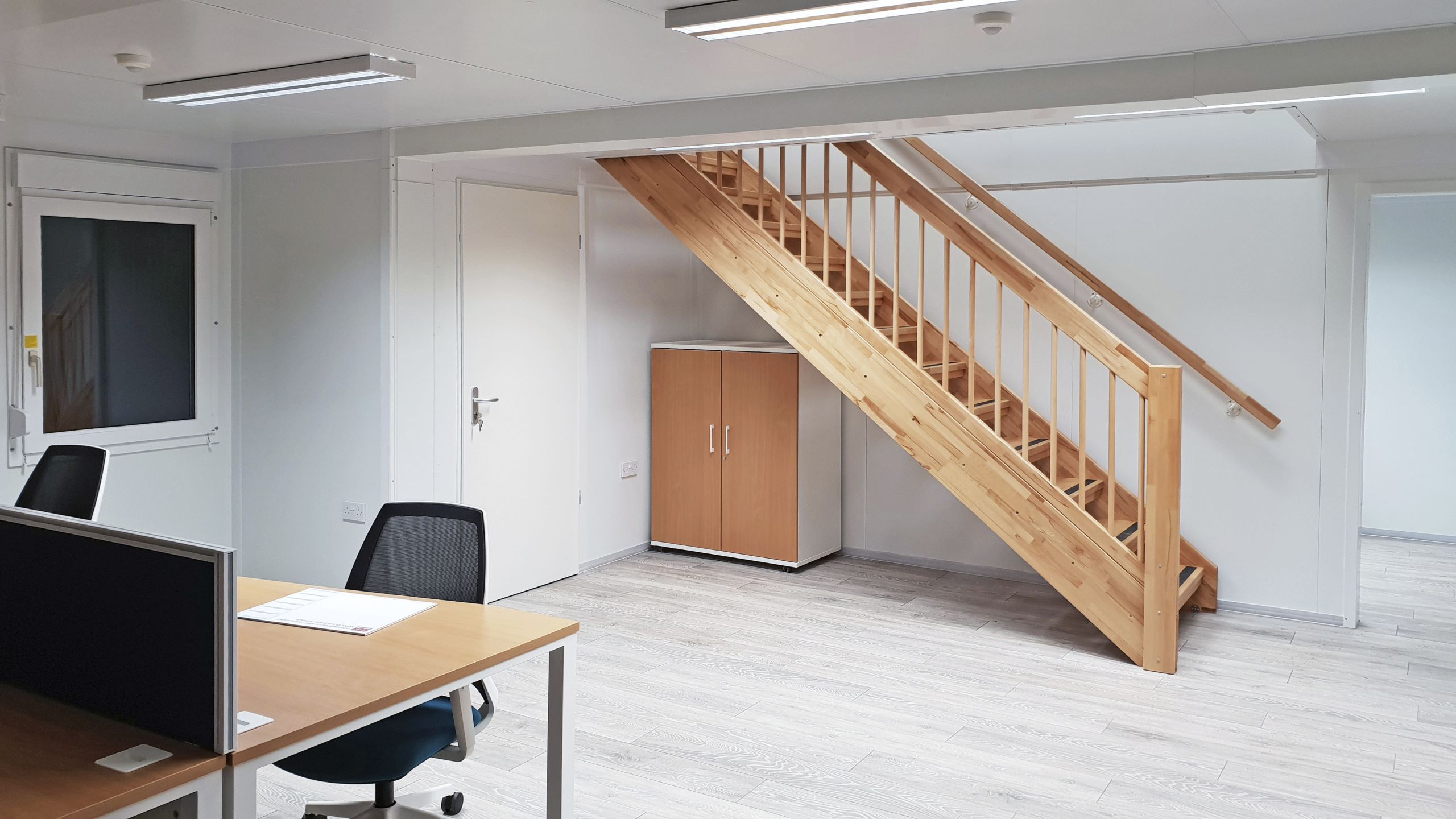 Внутренняя лестница прямая