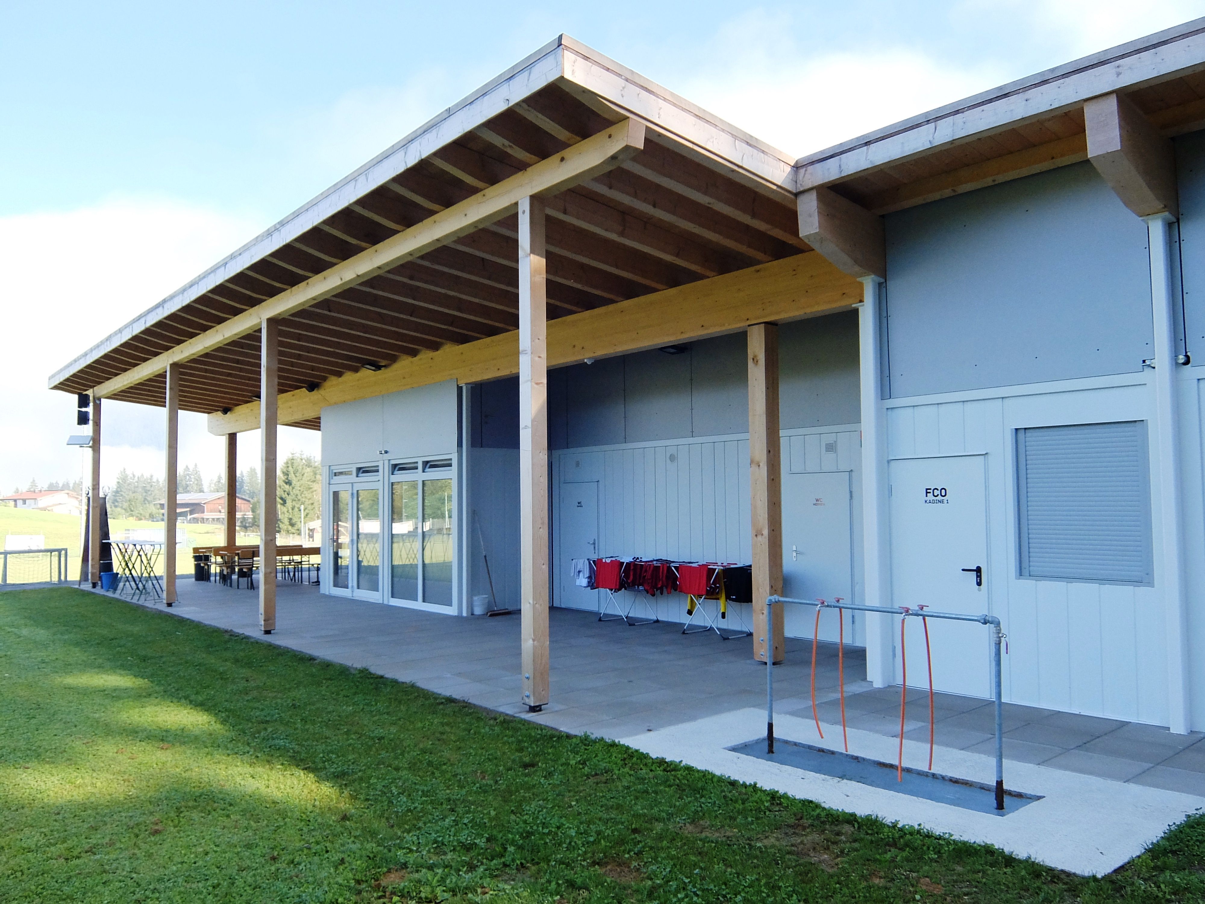 База футбольного клуба «FC Oberndorf», Оберндорф-ин-Тироль (Австрия)